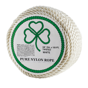 3 Strand White Nylon Rope mini-1