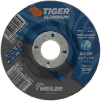 Weiler Tiger grinding wheels