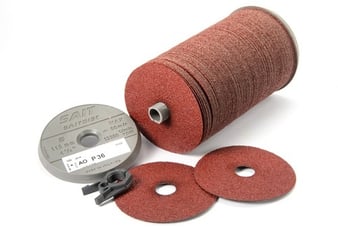 aluminum oxide fiber disc