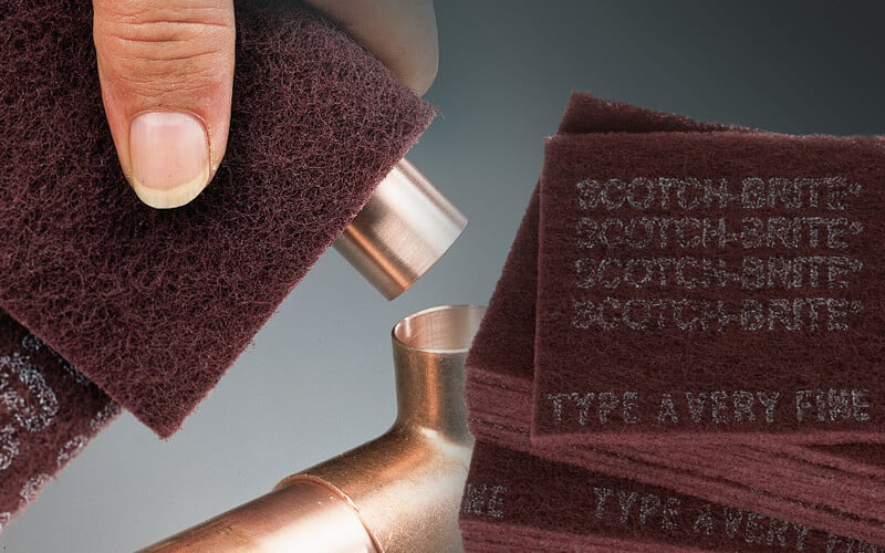 Achieving Perfect Surface Preparation With Scotch Brite 7447 Hand Pads