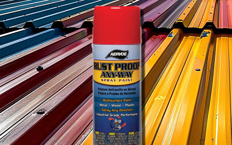 Aervoe Rustproof Spray paint