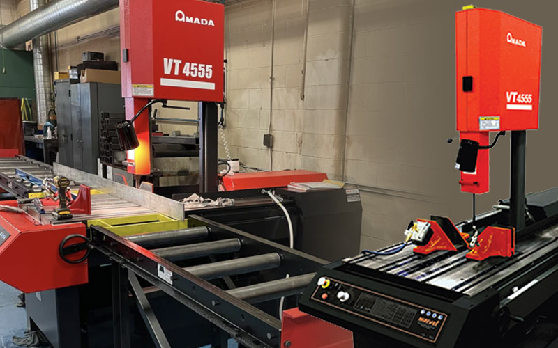 Amada-VT-4555-Vertical-Tilt-Band-Saw