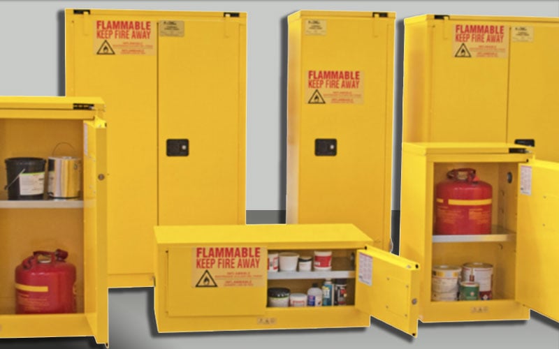Flammable-safety-cabinets