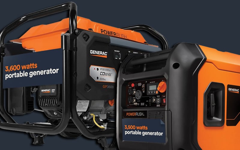 Generator-watt-requirements